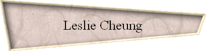 Leslie Cheung